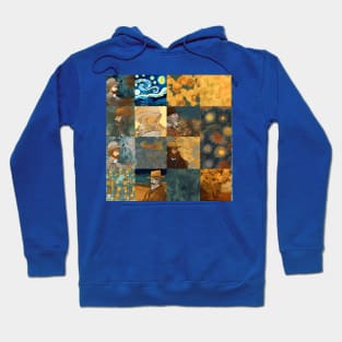 Van Gogh Paintings Mashup Hoodie